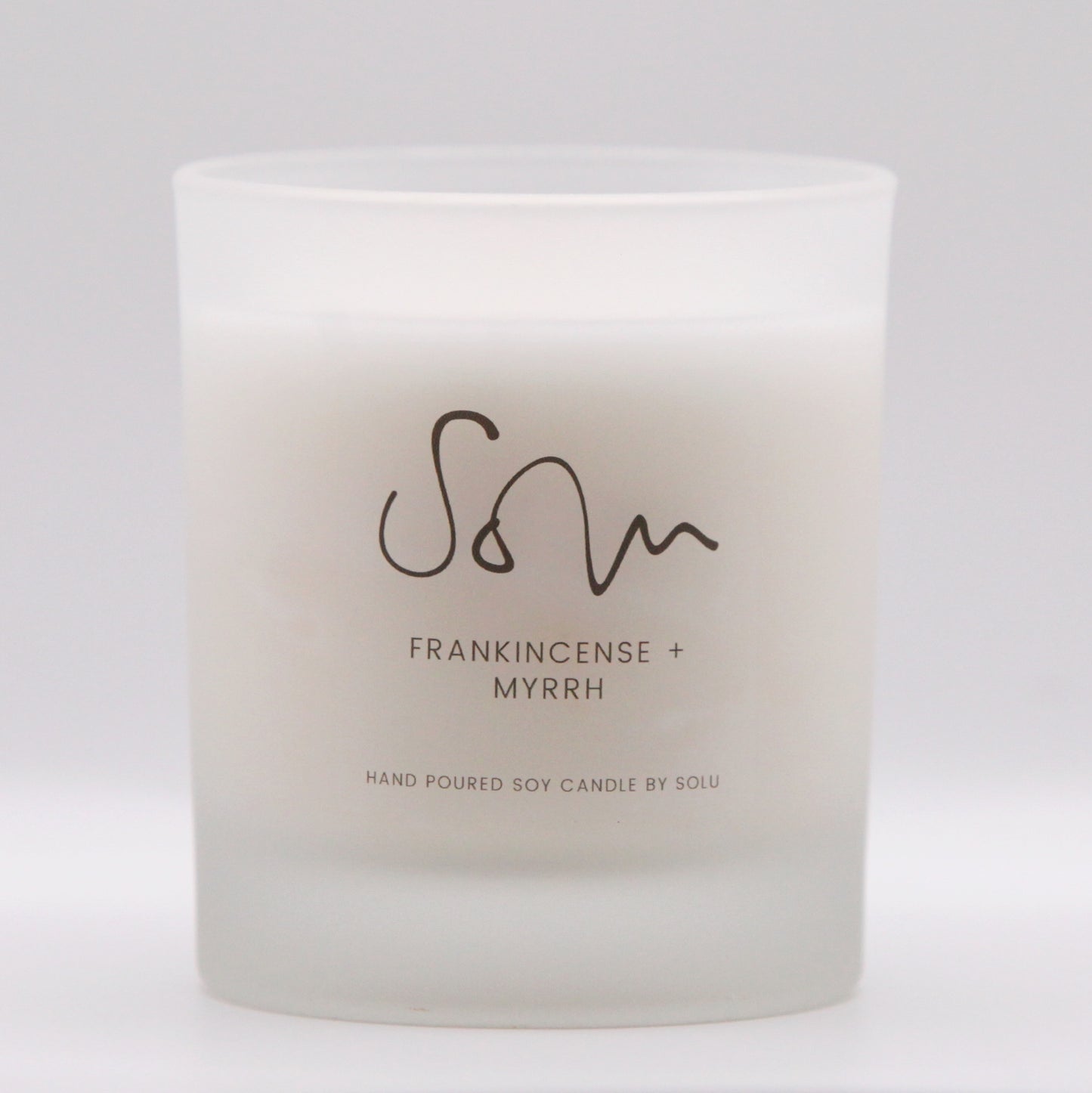 Frankincense + Myrrh Soy Wax Candle