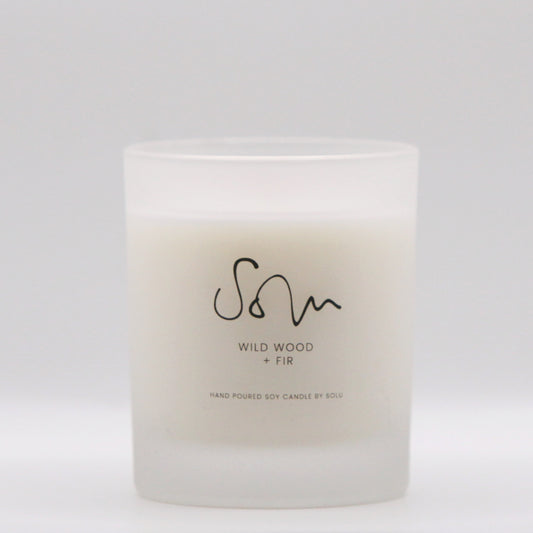 Wild Wood + Fir Soy Wax Candle